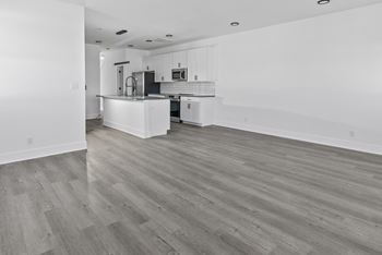 Luxury vinyl wood plank flooring